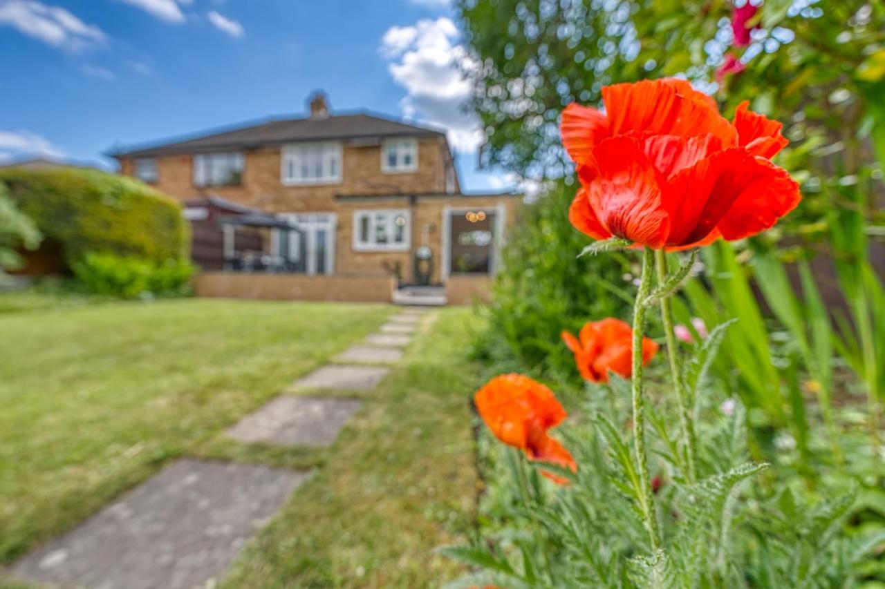Elegant 5 Bed House - Sleeps 9, Central Solihull, Nec, Jlr, Hs2, Resorts World, Airport Business And Leisure Stays, Buitenkant foto